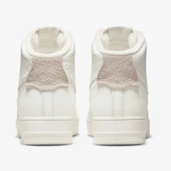 Nike Air Force 1 High Sculpt Sail DC3590-102 Womens Multi Size tumbled leather - Picture 2 of 4